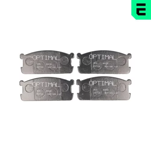 Sada brzdových platničiek kotúčovej brzdy OPTIMAL 9209