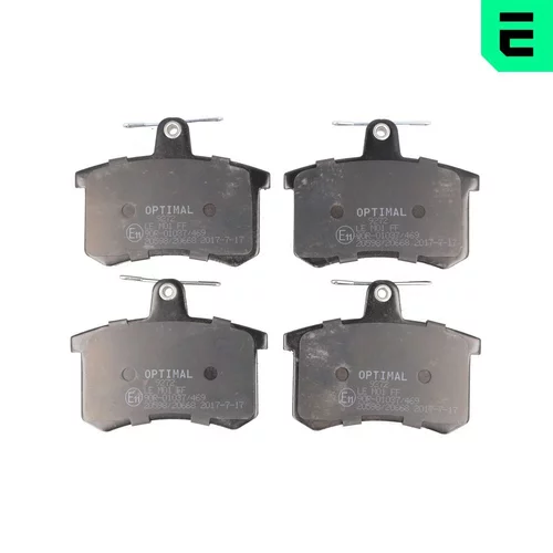 Sada brzdových platničiek kotúčovej brzdy OPTIMAL BP-09272