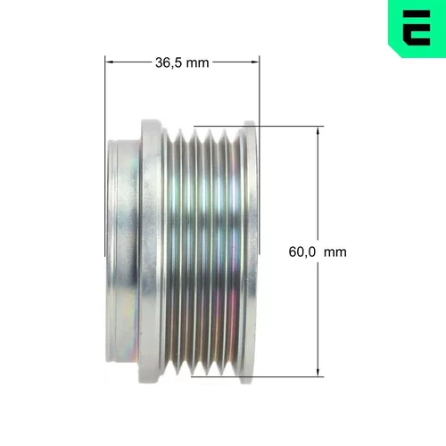 Voľnobežka alternátora F5-1060 /OPTIMAL/ - obr. 2
