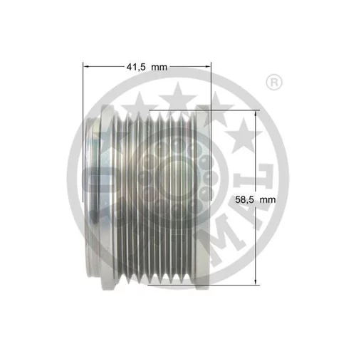 Voľnobežka alternátora F5-1101 /OPTIMAL/ - obr. 2
