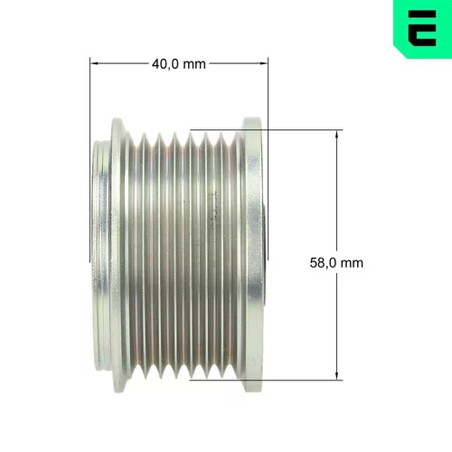Voľnobežka alternátora F5-1080 /OPTIMAL/ - obr. 2