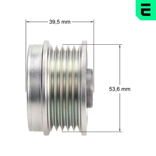 Voľnobežka alternátora F5-1088 /OPTIMAL/ - obr. 2