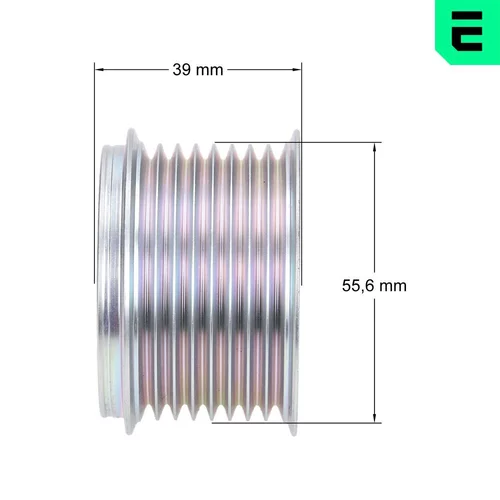 Voľnobežka alternátora F5-1104 /OPTIMAL/ - obr. 2