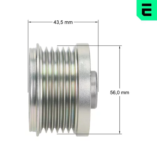 Voľnobežka alternátora F5-1147 /OPTIMAL/ - obr. 2