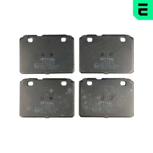Sada brzdových platničiek kotúčovej brzdy OPTIMAL BP-09151