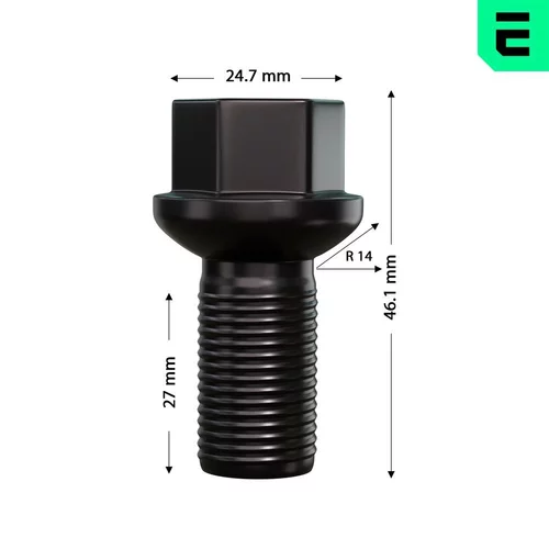Skrutka kolesa OP-UWB10025-1 /OPTIMAL/ - obr. 2
