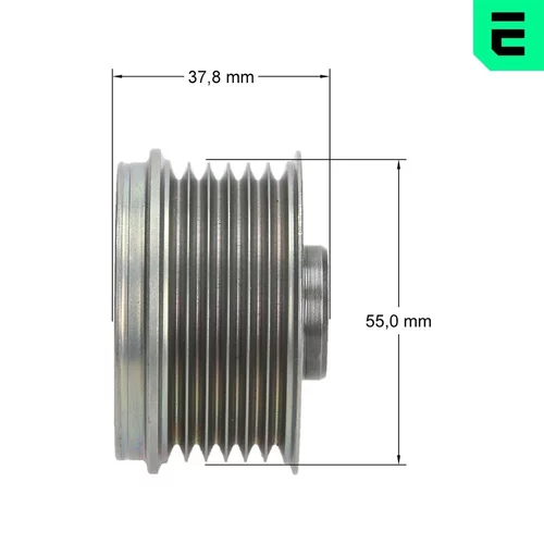 Voľnobežka alternátora F5-1139 /OPTIMAL/ - obr. 2