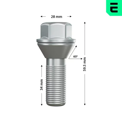 Skrutka kolesa OP-UWB10022-1 /OPTIMAL/ - obr. 2