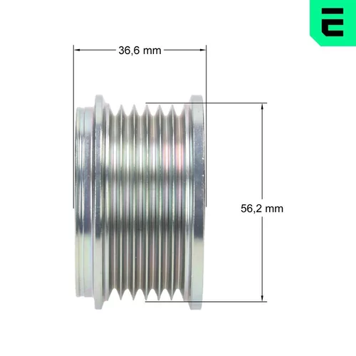 Voľnobežka alternátora F5-1016 /OPTIMAL/ - obr. 2