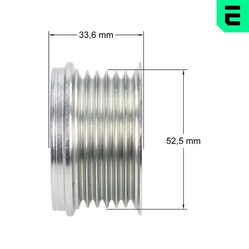 Voľnobežka alternátora F5-1086 /OPTIMAL/ - obr. 2