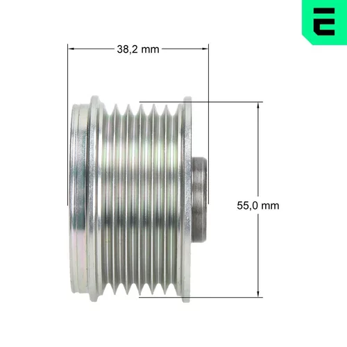 Voľnobežka alternátora F5-1138 /OPTIMAL/ - obr. 2