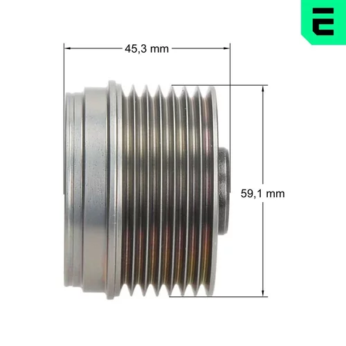 Voľnobežka alternátora F5-1023 /OPTIMAL/ - obr. 2