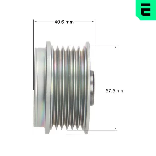 Voľnobežka alternátora F5-1033 /OPTIMAL/ - obr. 2