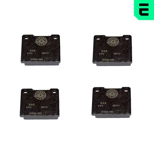 Sada brzdových platničiek kotúčovej brzdy OPTIMAL BP-09106