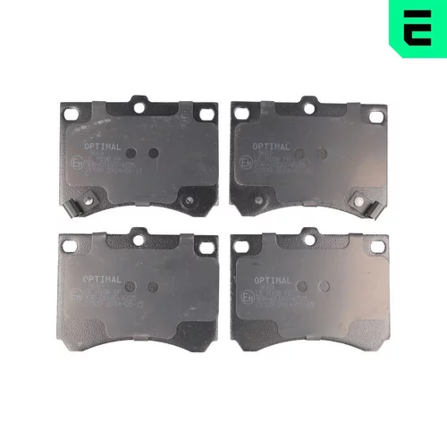 Sada brzdových platničiek kotúčovej brzdy OPTIMAL BP-09669