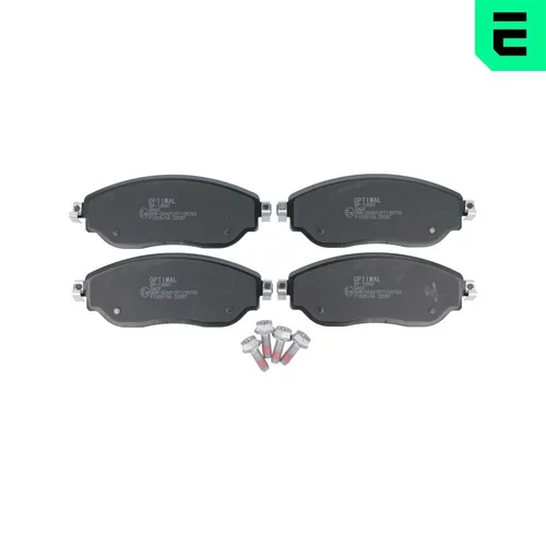 Sada brzdových platničiek kotúčovej brzdy OPTIMAL BP-12697