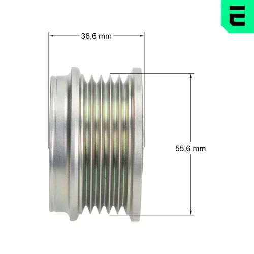Voľnobežka alternátora F5-1012 /OPTIMAL/ - obr. 2