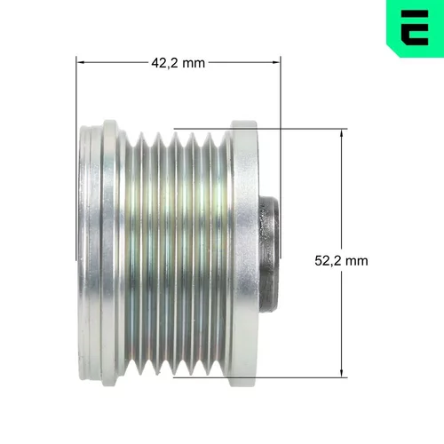 Voľnobežka alternátora F5-1071 /OPTIMAL/ - obr. 2