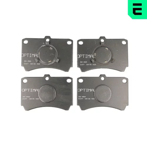 Sada brzdových platničiek kotúčovej brzdy OPTIMAL BP-09569