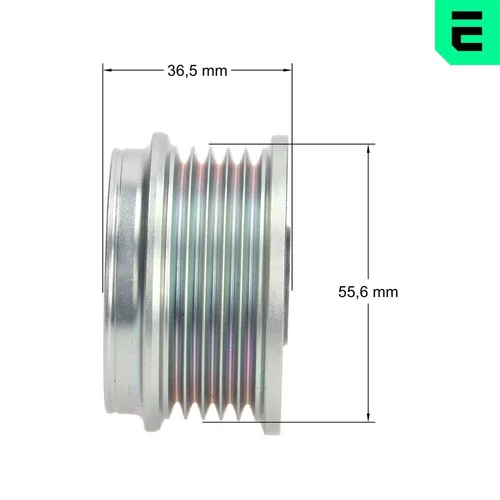 Voľnobežka alternátora F5-1002 /OPTIMAL/ - obr. 2