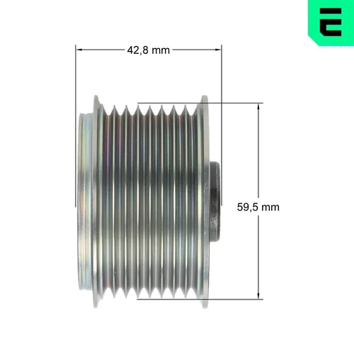 Voľnobežka alternátora F5-1097 /OPTIMAL/ - obr. 2