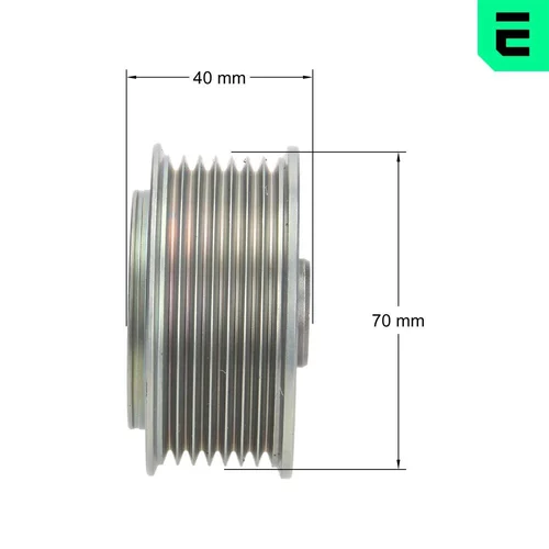 Voľnobežka alternátora F5-1136 /OPTIMAL/ - obr. 2