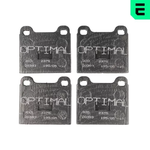 Sada brzdových platničiek kotúčovej brzdy OPTIMAL BP-02375