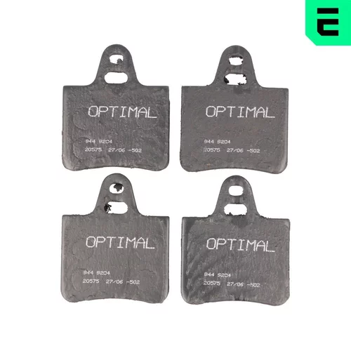 Sada brzdových platničiek kotúčovej brzdy OPTIMAL BP-09204