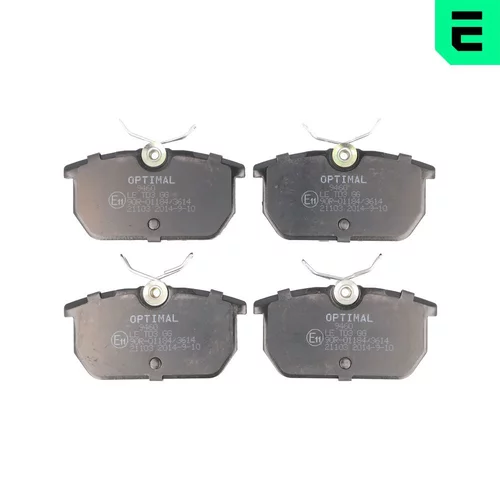 Sada brzdových platničiek kotúčovej brzdy OPTIMAL BP-09460