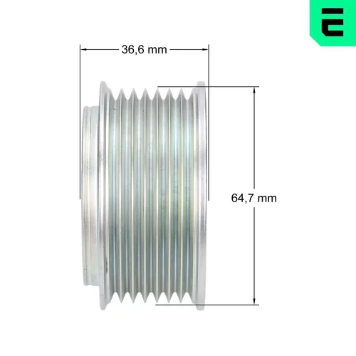 Voľnobežka alternátora F5-1092 /OPTIMAL/ - obr. 2