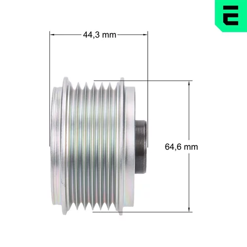 Voľnobežka alternátora F5-1168 /OPTIMAL/ - obr. 2