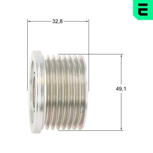 Voľnobežka alternátora F5-1170 /OPTIMAL/ - obr. 2