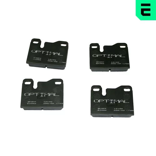 Sada brzdových platničiek kotúčovej brzdy OPTIMAL BP-12196