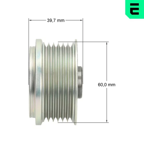 Voľnobežka alternátora F5-1040 /OPTIMAL/ - obr. 2