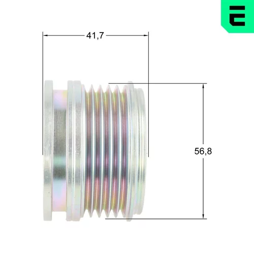 Voľnobežka alternátora F5-1155 /OPTIMAL/ - obr. 2