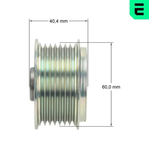 Voľnobežka alternátora F5-1137 /OPTIMAL/ - obr. 2