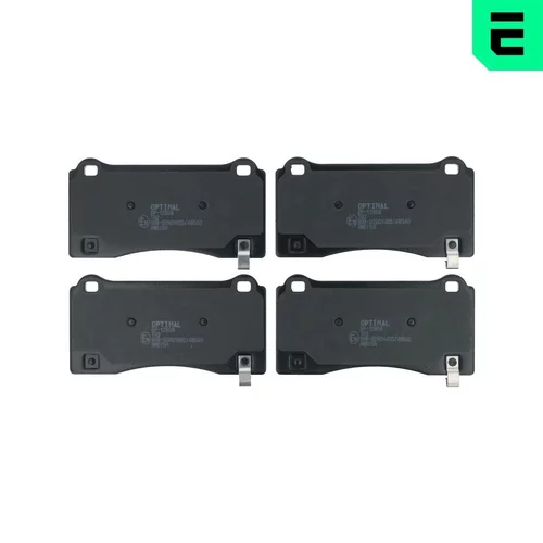 Sada brzdových platničiek kotúčovej brzdy OPTIMAL BP-12808
