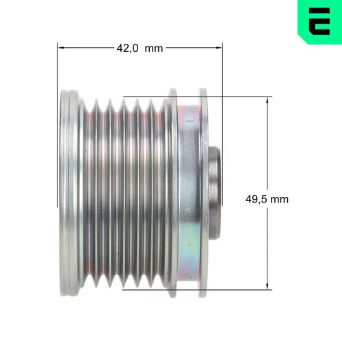 Voľnobežka alternátora F5-1113 /OPTIMAL/ - obr. 2