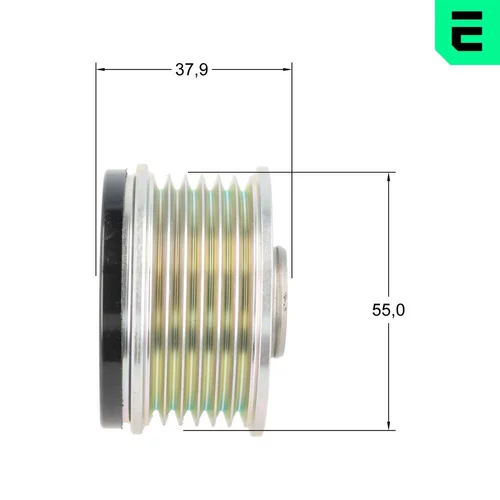 Voľnobežka alternátora F5-1196 /OPTIMAL/ - obr. 2