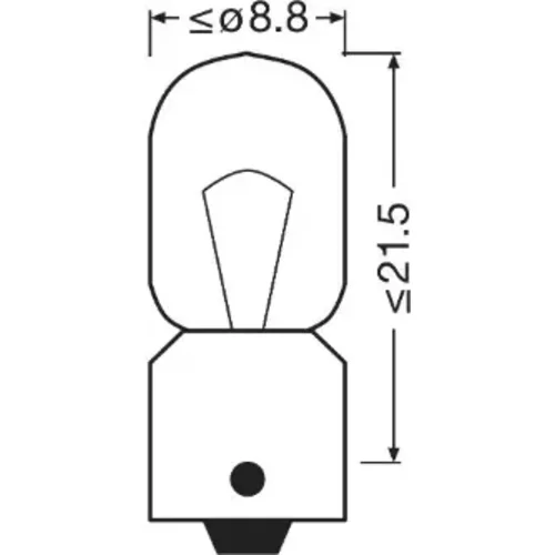 Žiarovka pre smerové svetlo 3893-2BL /OSRAM/ - obr. 2