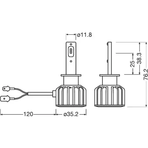 Žiarovka pre diaľkový svetlomet 64150DWVNT /OSRAM/ - obr. 2