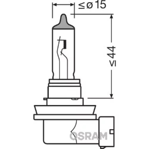 Žiarovka pre diaľkový svetlomet OSRAM 64211ULT-01B