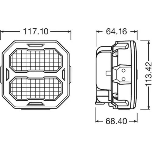 Pracovný svetlomet LEDPWL106-WD /OSRAM/ - obr. 1