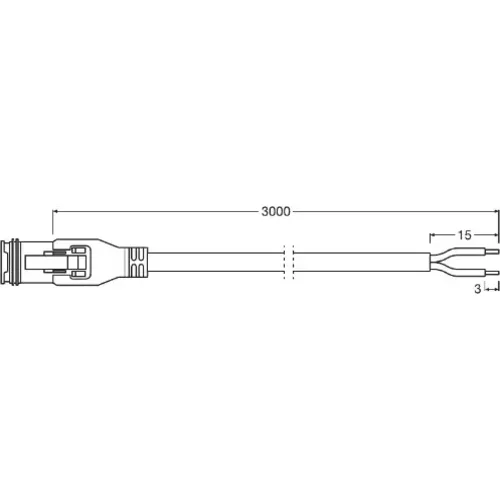 Sada vedení pre diaľkový svetlomet LEDPWLACC103 /OSRAM/ - obr. 1