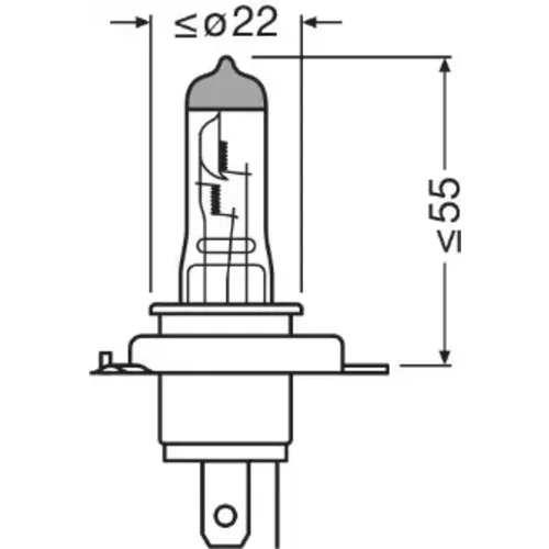 Žiarovka pre diaľkový svetlomet 64193CBN-1BL /OSRAM/ - obr. 2