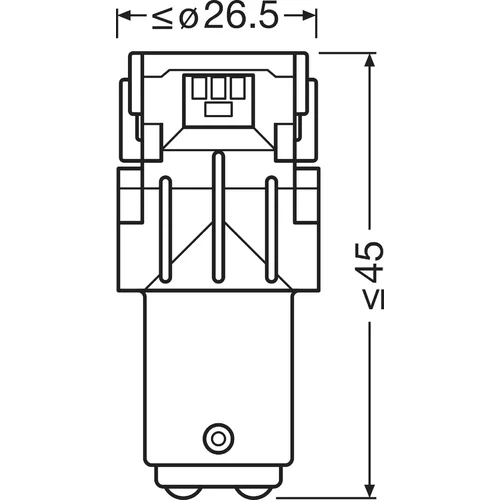 žiarovka 7528DRP-2BL /OSRAM/