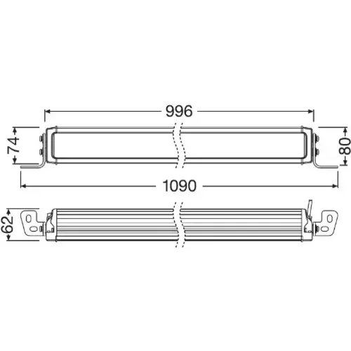 Diaľkový svetlomet LEDDL121-CB DR SM /OSRAM/ - obr. 2