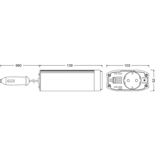 Menic OEINVU150 /OSRAM/ - obr. 2