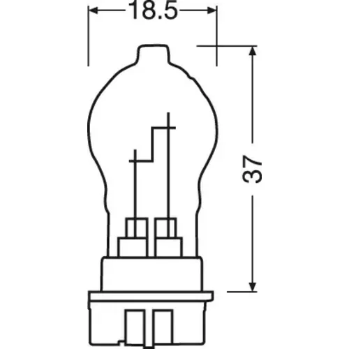 Žiarovka pre smerové svetlo 7450A /OSRAM/ - obr. 2