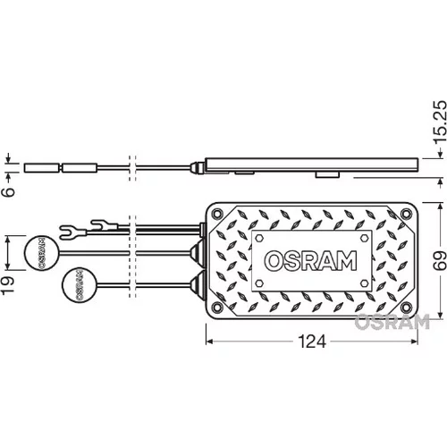 Svetlo OSRAM LEDEXT101